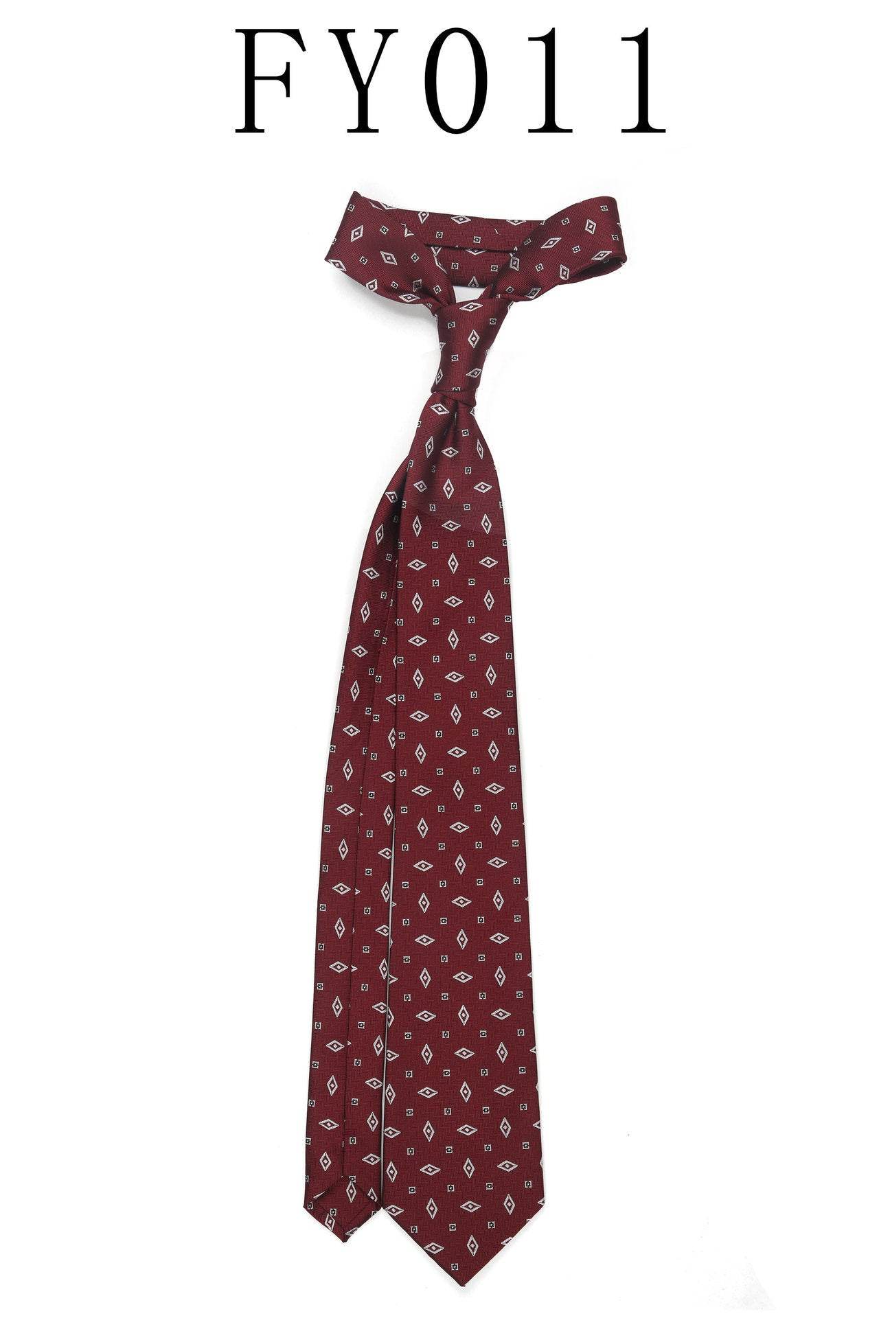 Buycenter Men's Bow Tie - High-Quality Silk, Trendy Striped Design - Buy Center US
