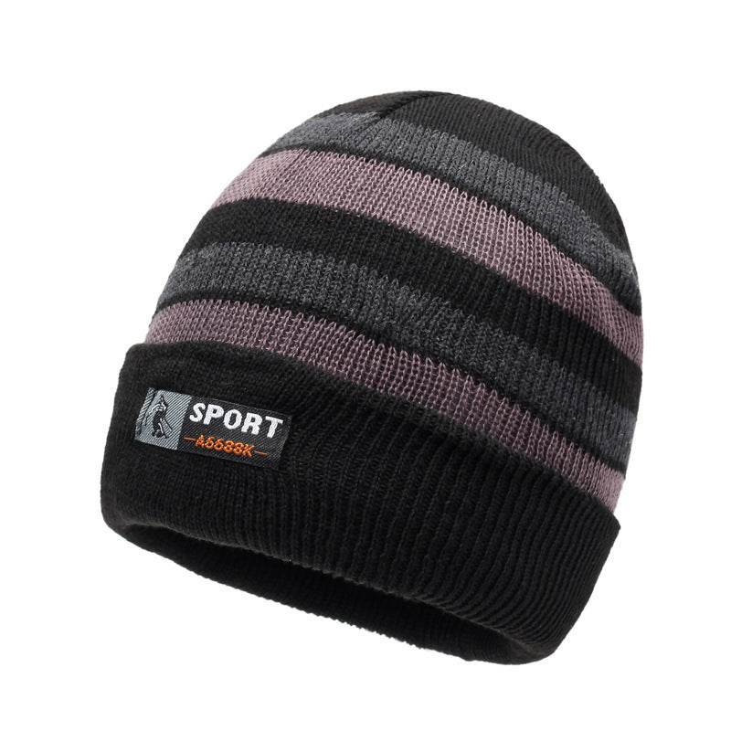 Buycenter Warm Winter Knitted Hat - Retro Woolen Cap for Cold Weather - Buy Center US