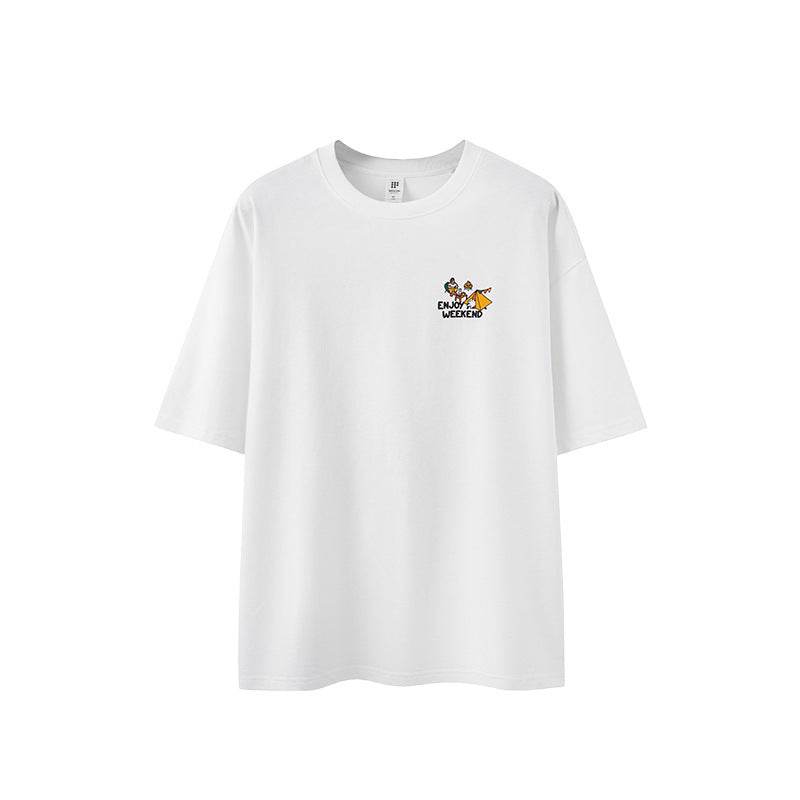 Outdoor Camping Printed T-Shirt - Loose Fit, Short Sleeve, Summer Style - Buy Center US