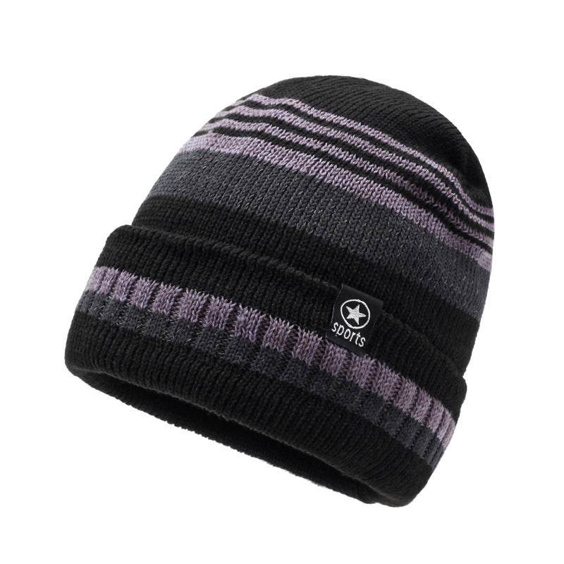 Buycenter Warm Winter Knitted Hat - Retro Woolen Cap for Cold Weather - Buy Center US