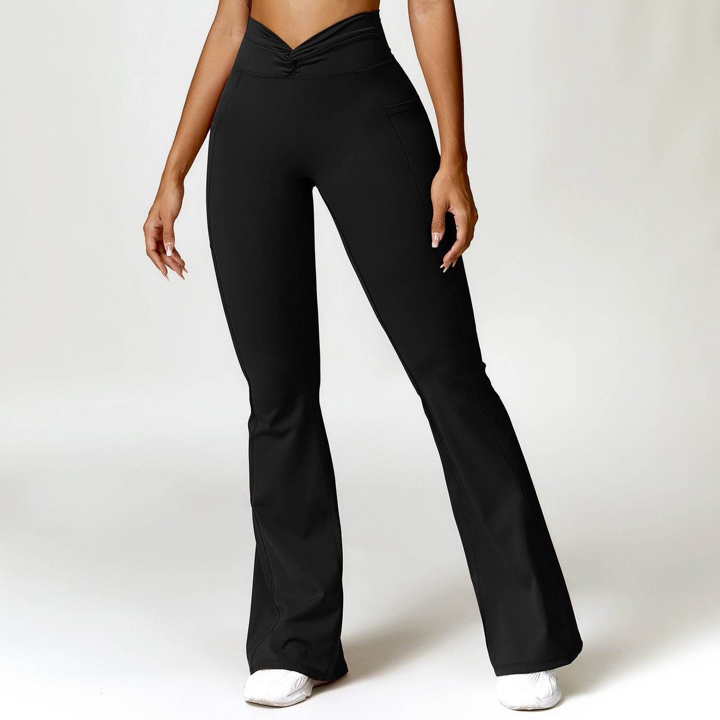 Women's High Waist Yoga Pants with Pocket - Quick-Drying & Stylish - Buy Center US