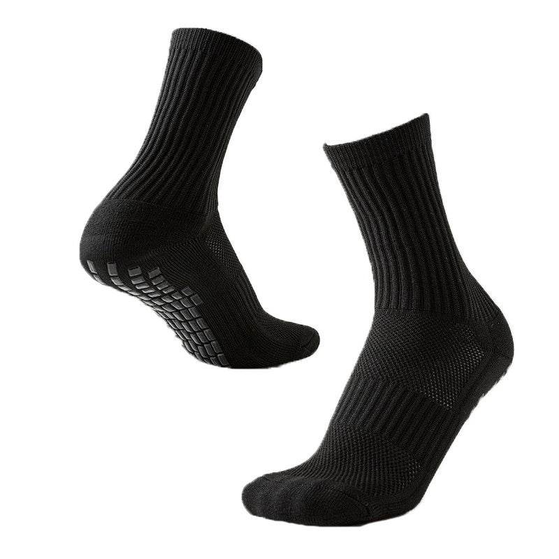 Solid Color Non-Slip Football Socks - Shock-Absorbing and Wear-Resistant - Buy Center US