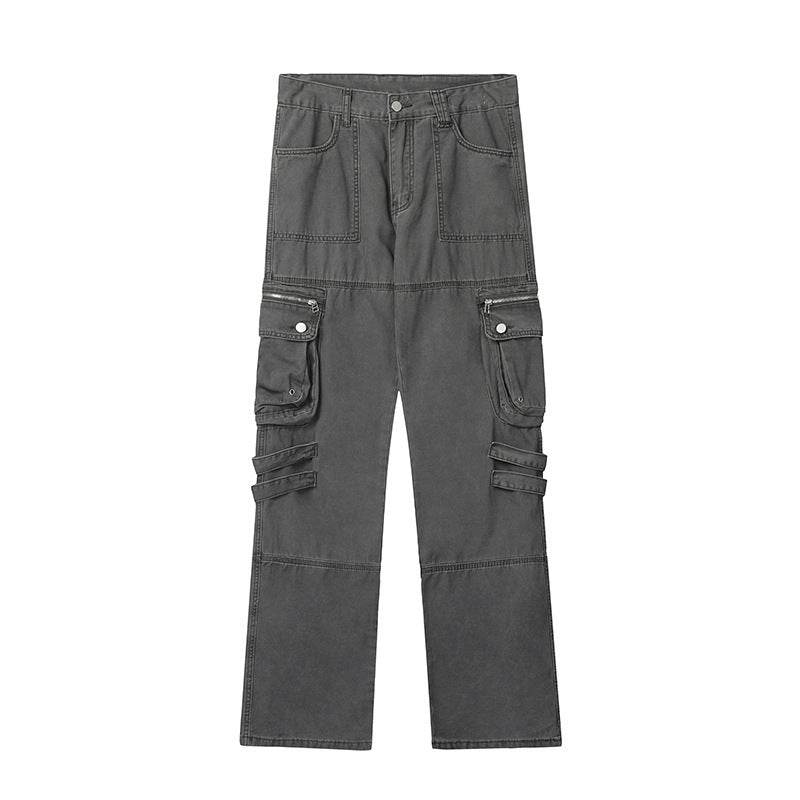 Buycenter Men's Casual Pants - Four Colors, Mid-Waist, Cotton Blend - Buy Center US