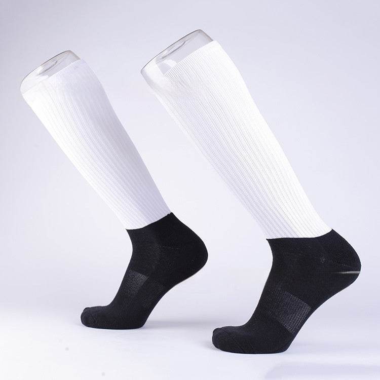 Buycenter High Cotton Sublimation Transfer Socks - Sweat Absorbent, All Seasons - Buy Center US