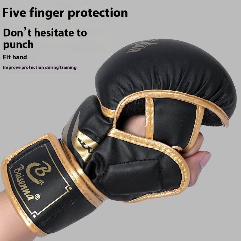 Buycenter Boxing Gloves - Durable PU for Training & Self-Defense - Buy Center US