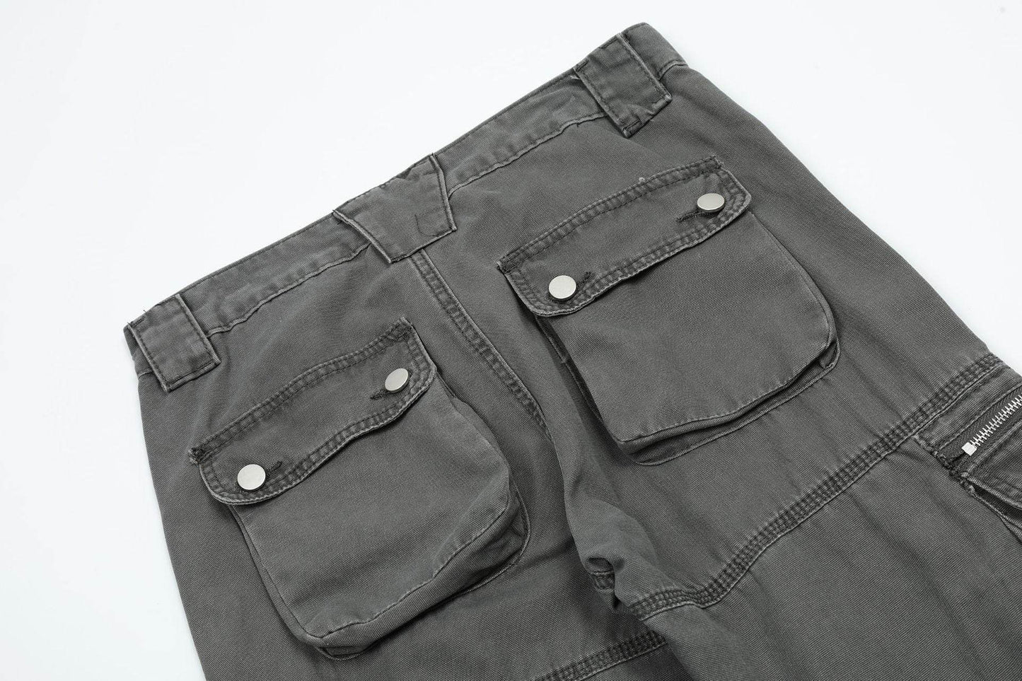Buycenter Men's Casual Pants - Four Colors, Mid-Waist, Cotton Blend - Buy Center US