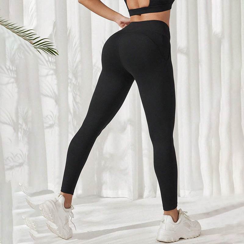 Women's Patchwork High Waist Maternity Pants - Hip Lifting Leggings - Buy Center US