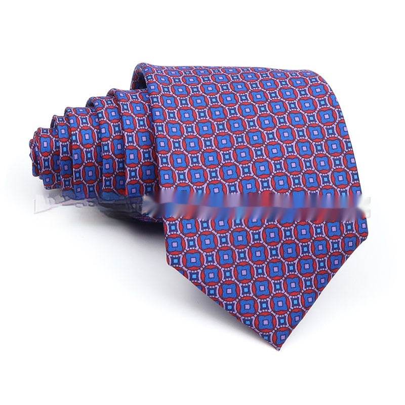 Buycenter Men's Printed Polyester Tie - Stylish Workplace Bow Tie - Buy Center US