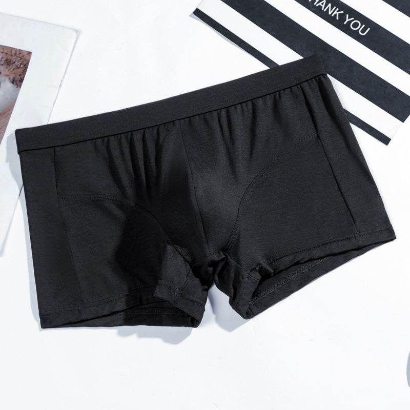Buycenter Men's Modal Boxers - Breathable Solid Color Underwear - Buy Center US