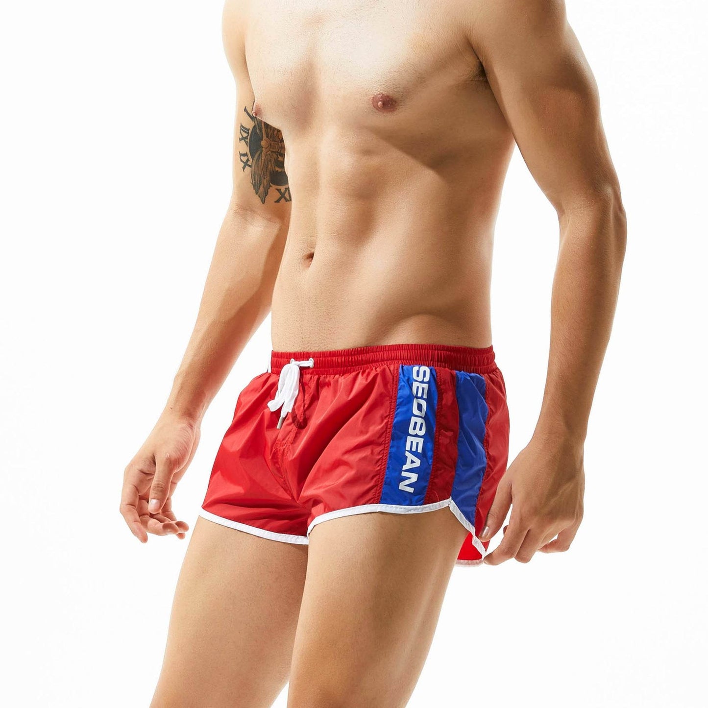 Buycenter Men's Casual Fitness Shorts - Lightweight Nylon for Summer - Buy Center US