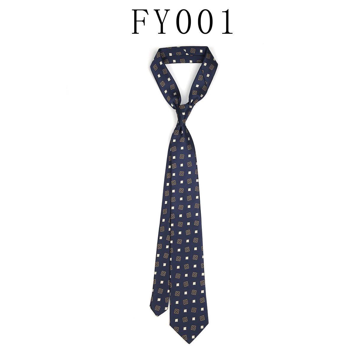 Buycenter Men's Bow Tie - High-Quality Silk, Trendy Striped Design - Buy Center US