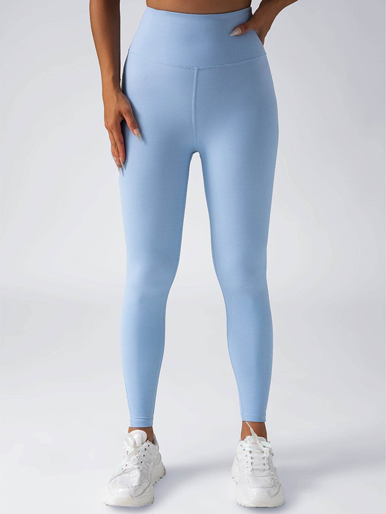 High Waisted Leggings with Pockets - Women's Tummy Control Yoga Pants - Buy Center US