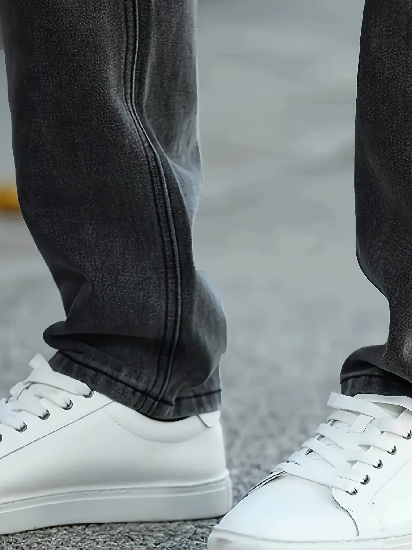 Men's Fashion Denim Jeans - Regular Fit, Cotton Blend, Street Style - Buy Center US