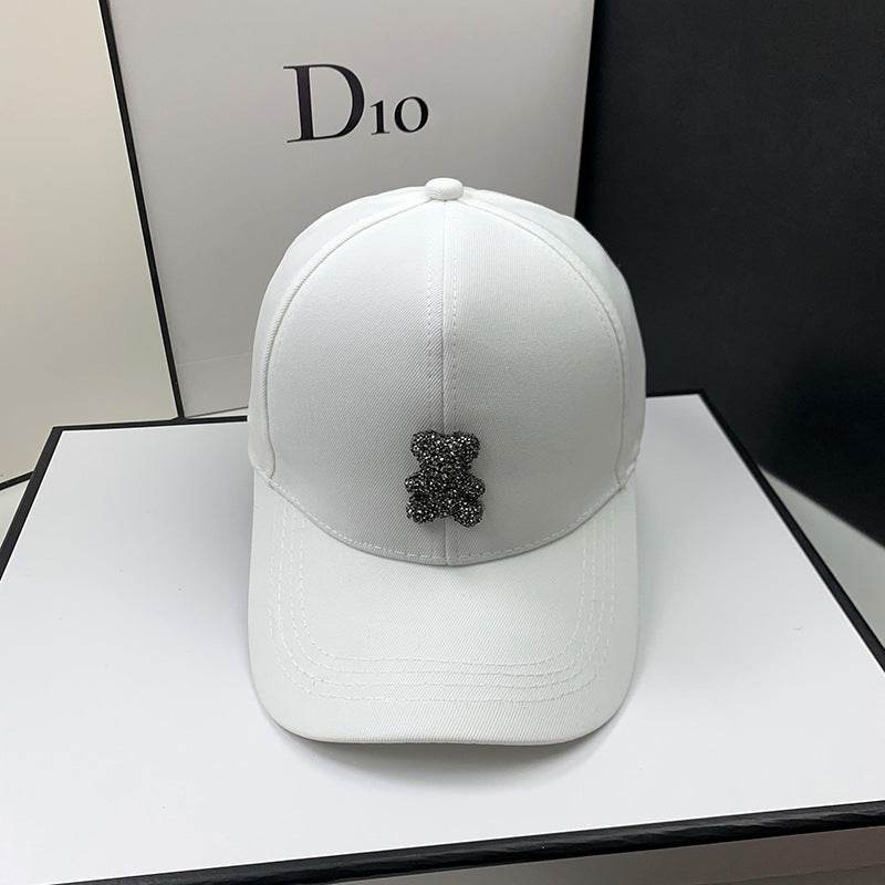 Women's Summer Sun Protection Hat - Rhinestone Baseball Cap Collection - Buy Center US