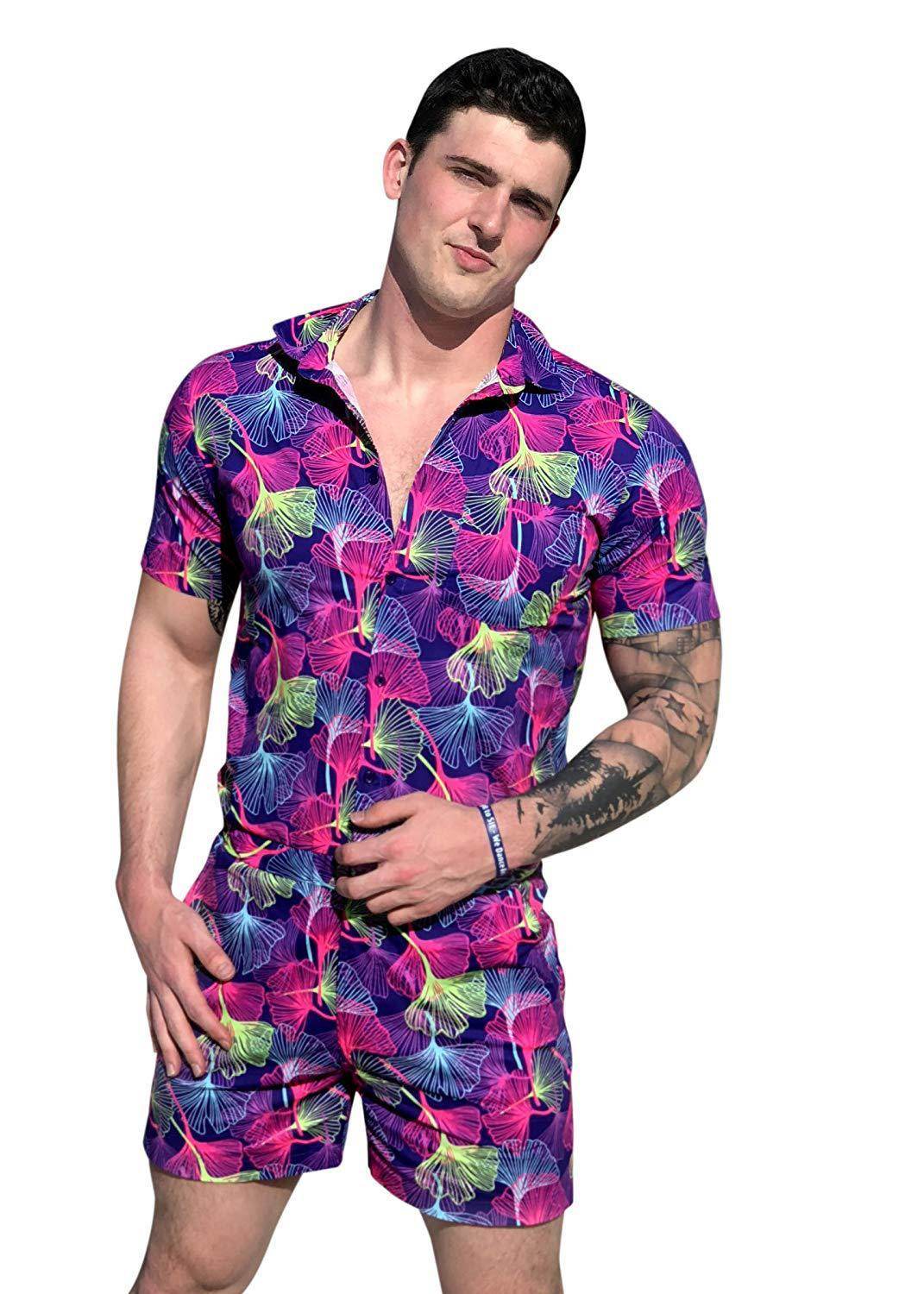 Buycenter Men's Summer Short-Sleeved Suit - European & American Fit - Buy Center US