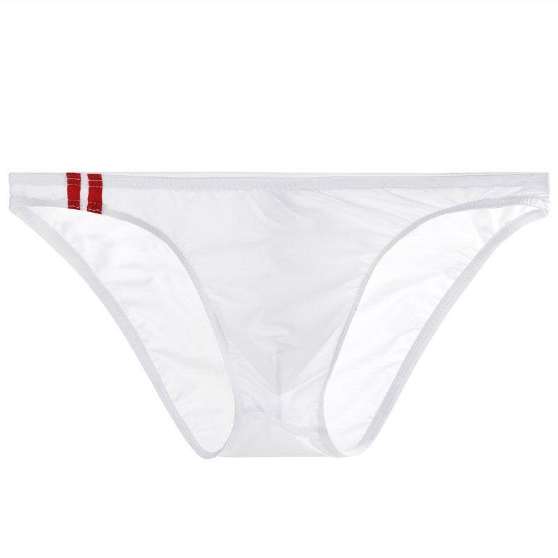 Buycenter Men's Ice Silk Low Waist Briefs - Thin, Breathable Comfort - Buy Center US