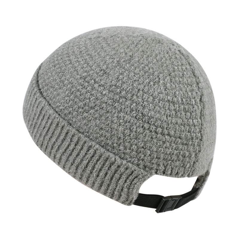 Buycenter Warm Knitted Woolen Cap - Adjustable Winter Beanie Hat - Buy Center US