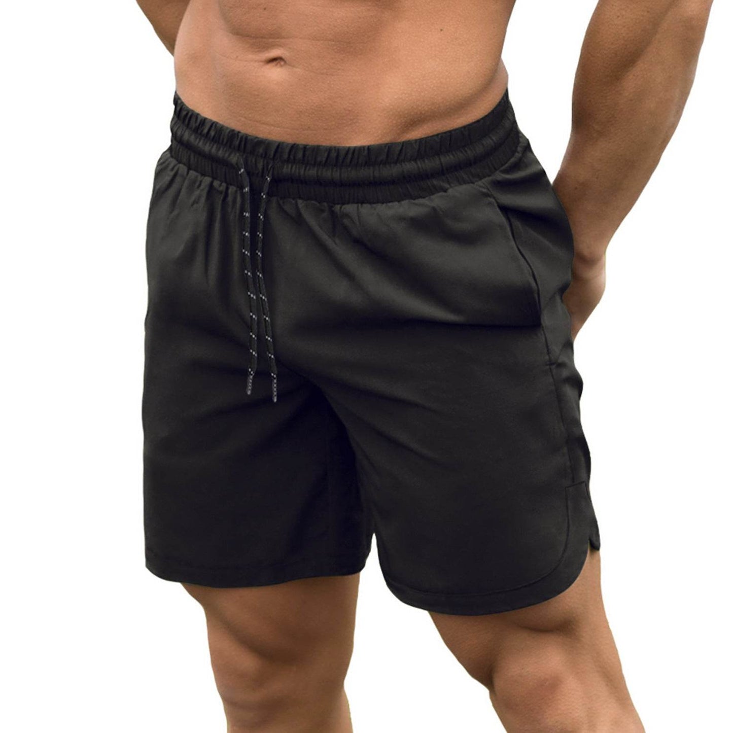 Buycenter Men's Ice Silk Running Shorts - Lightweight & Loose Fit - Buy Center US