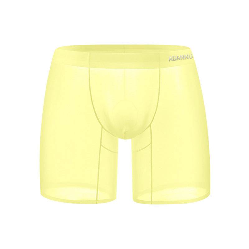 Buycenter Ultra-Thin Ice Silk Men's Boxer Shorts - Summer Sports Style - Buy Center US
