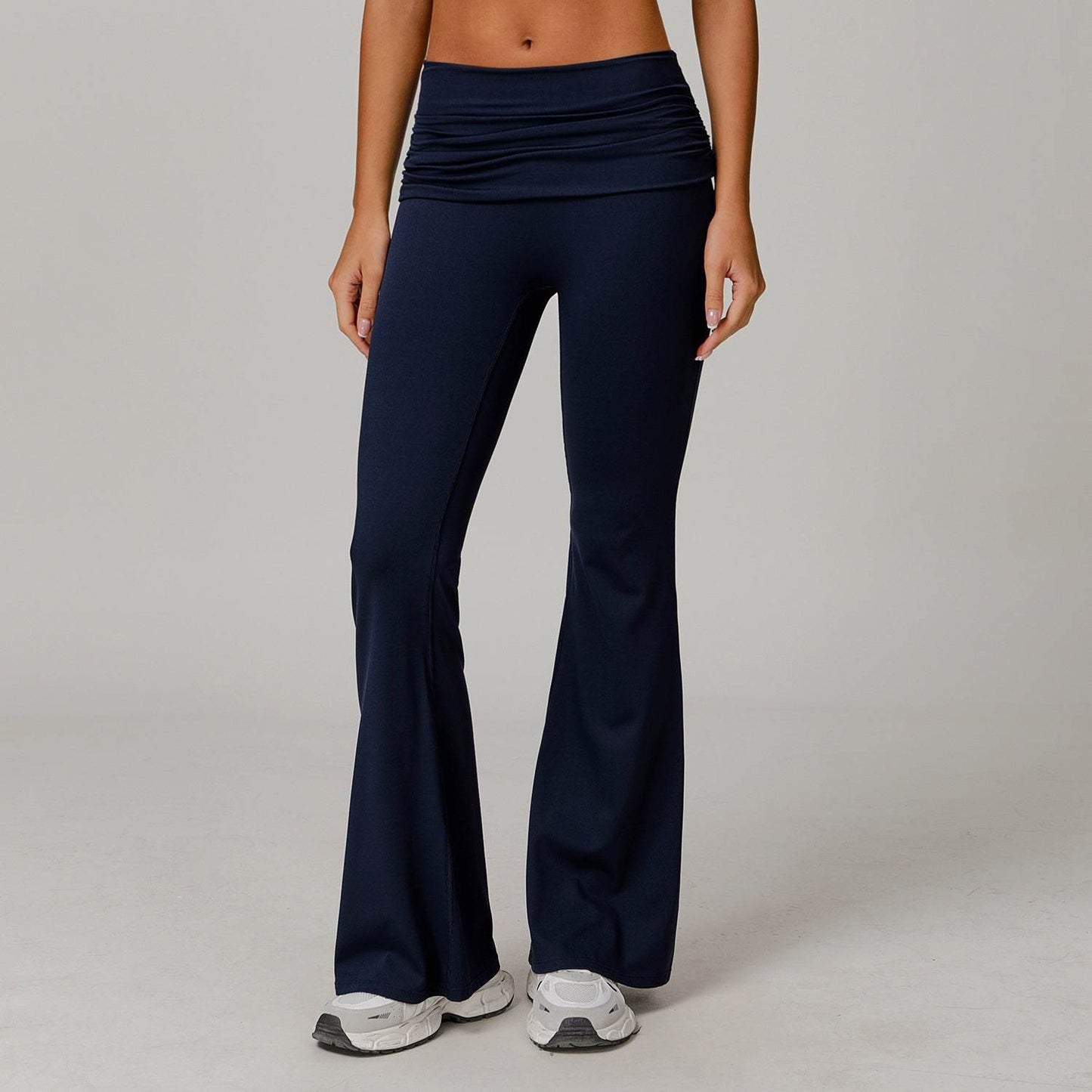 Quick-Dry Yoga Pants for Women - Casual Wide Leg & Nude Feel Comfort - Buy Center US