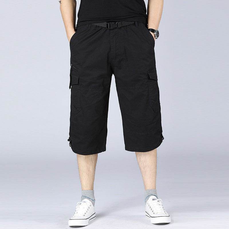 Buycenter Plus Size Summer Leggings - Loose Casual Pants with Pockets - Buy Center US