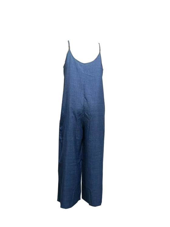 Women's V-neck Casual Jumpsuit - Lightweight & Comfortable for Spring - Buy Center US