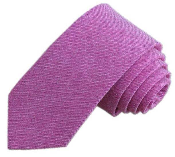 Buycenter 6cm Men's Casual Solid Color Cotton and Linen Bow Tie - Buy Center US