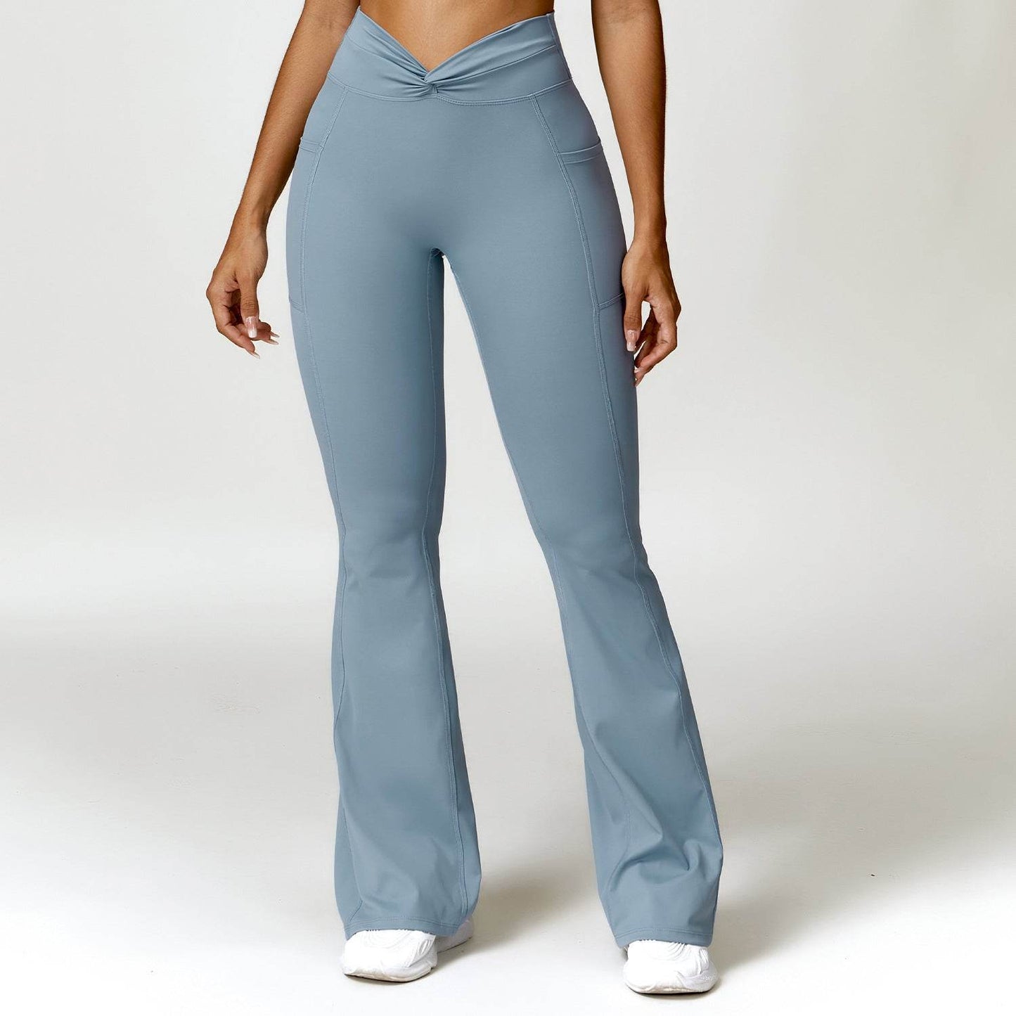 Women's High Waist Yoga Pants with Pocket - Quick-Drying & Stylish - Buy Center US
