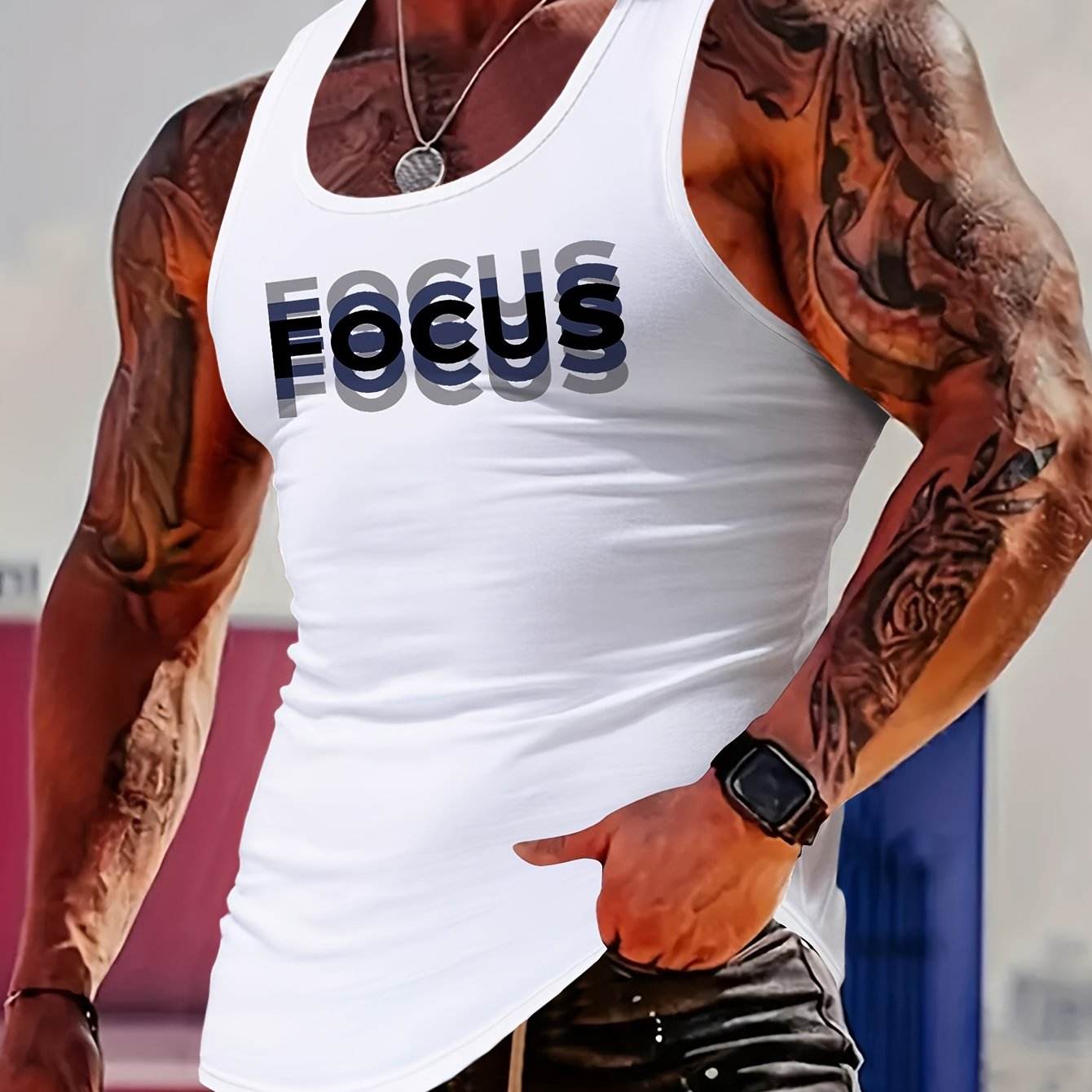 MBD Quick-Dry Men's Tank Top - Breathable Athletic Vest for Gym Workouts - Buy Center US