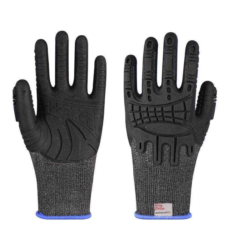 Buycenter TPE Rubber Gloves - Soft, Breathable & Non-Slip for Work - Buy Center US