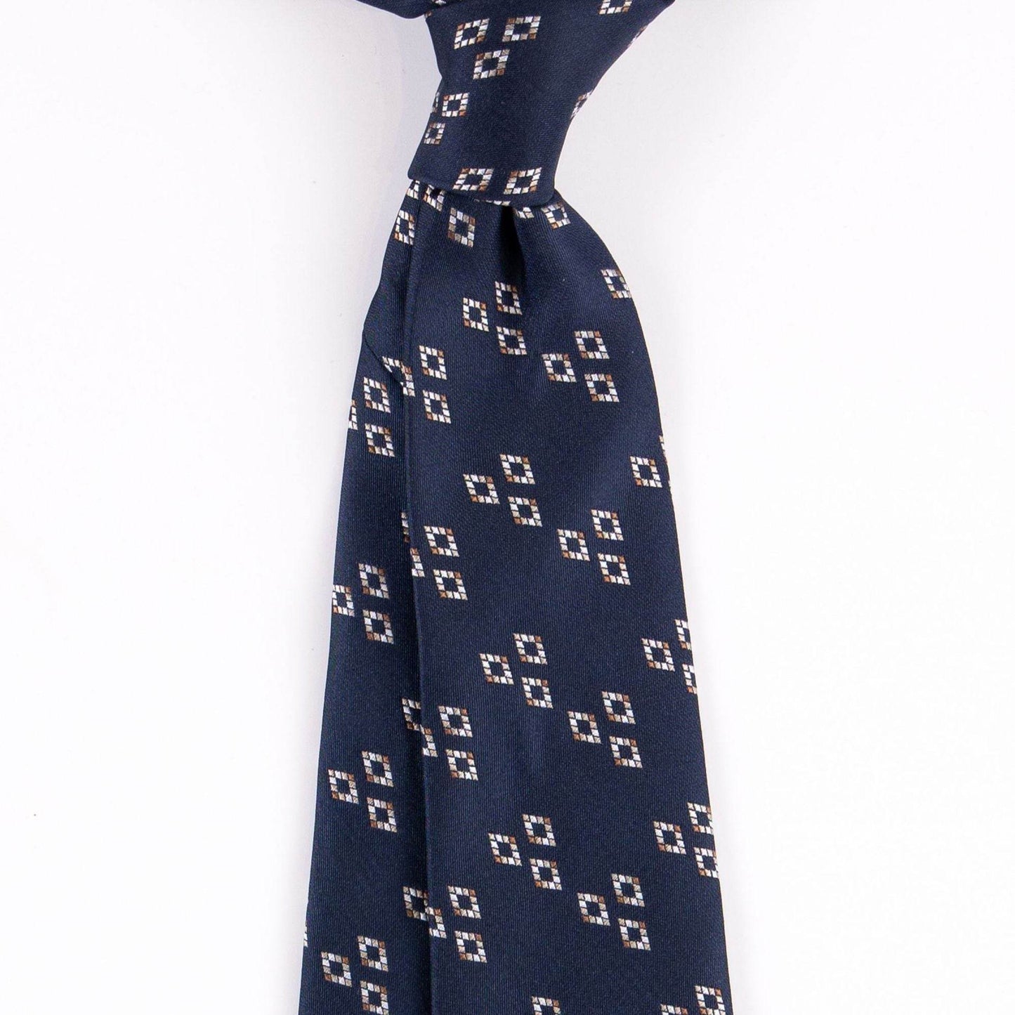 Buycenter Vintage Style Men's Tie - Jacquard Silk, 9cm Wide Design - Buy Center US