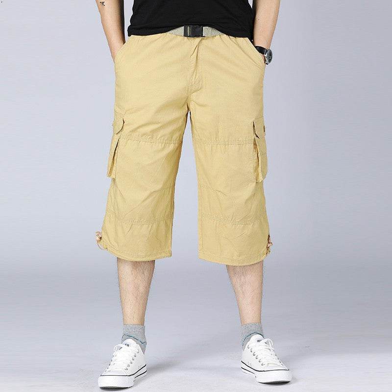 Buycenter Plus Size Summer Leggings - Loose Casual Pants with Pockets - Buy Center US