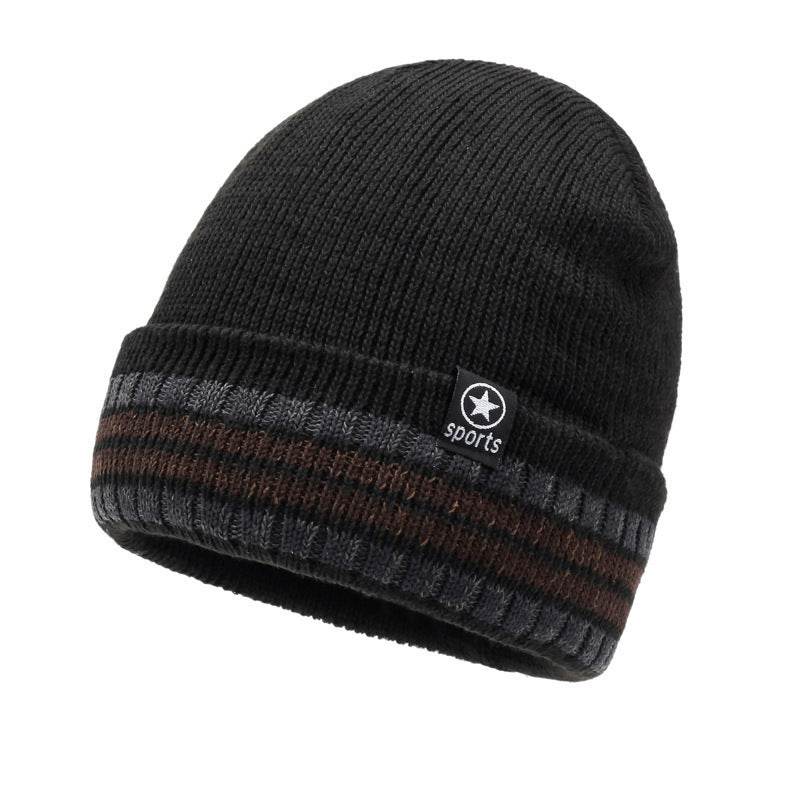 Buycenter Warm Winter Knitted Hat - Retro Woolen Cap for Cold Weather - Buy Center US