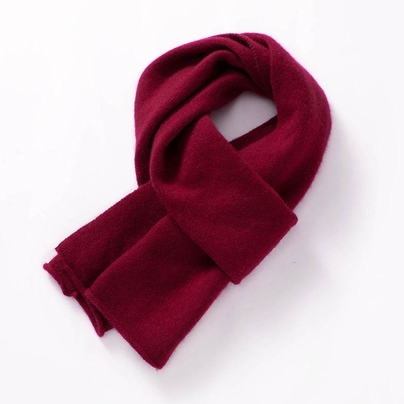 Buycenter Cashmere Scarf - Warm Wool Scarf for Men & Women, 150x26 cm - Buy Center US