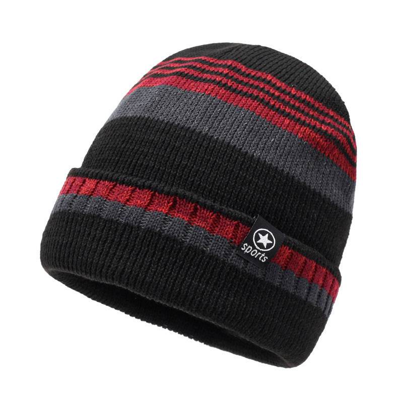 Buycenter Warm Winter Knitted Hat - Retro Woolen Cap for Cold Weather - Buy Center US