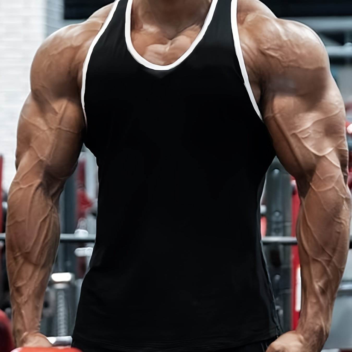 Men's Sleeveless Lightweight Tank Top - Breathable Activewear for Summer - Buy Center US