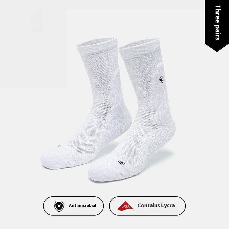 Long Wear-Resistant Non-Slip Jogging Socks for Basketball - Multiple Colors - Buy Center US