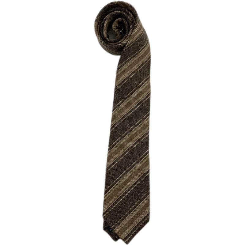 Buycenter Knitted Cotton Bow Tie - Striped Design for Schools - Buy Center US