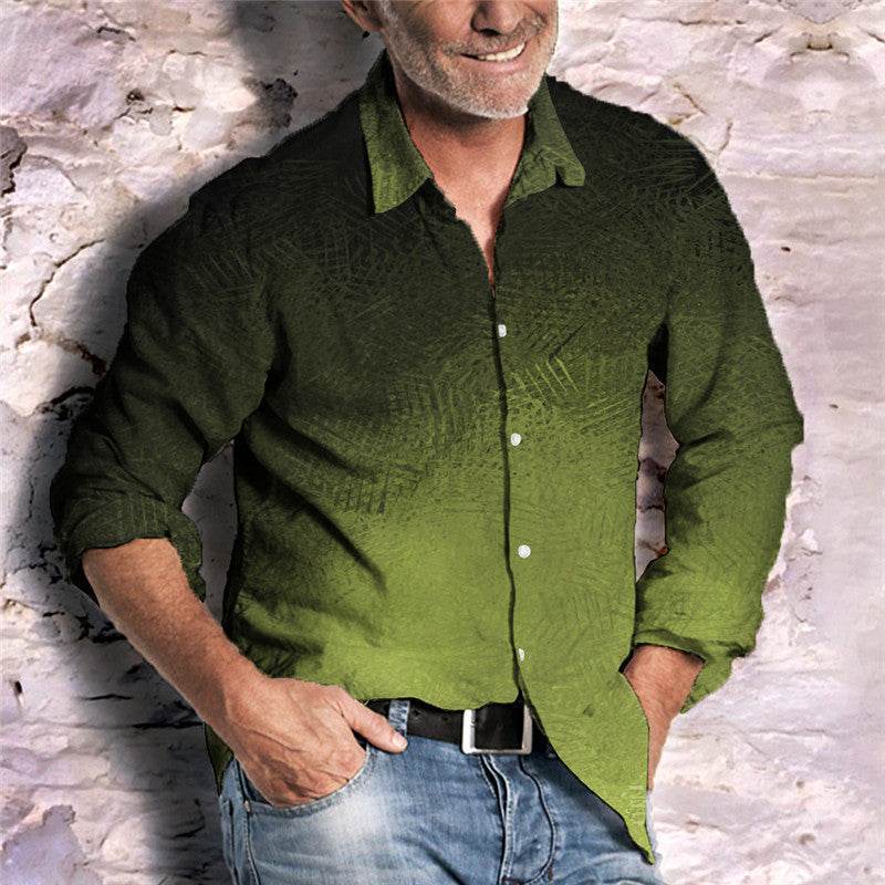 Summer Floral Printed Shirt for Men - Casual Cardigan Style, Sizes S-3XL - Buy Center US