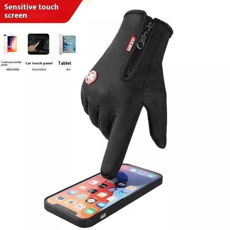 Buycenter Men's Winter Sports Gloves - Non-Slip, Windproof & Thick - Buy Center US