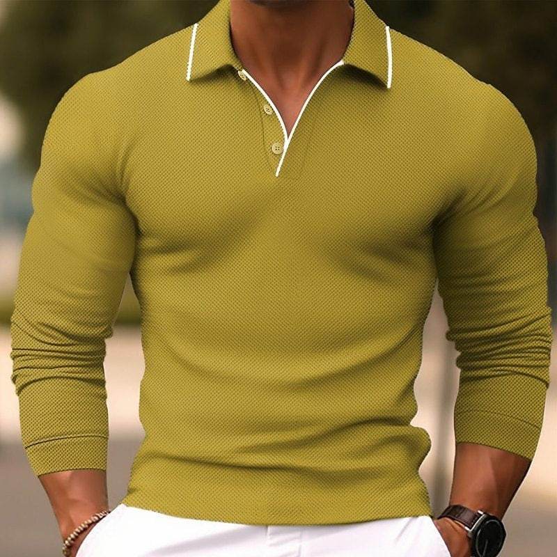 Buycenter 3D Printed Men's Casual Sports Top - Long Sleeve, Spring & Autumn - Buy Center US