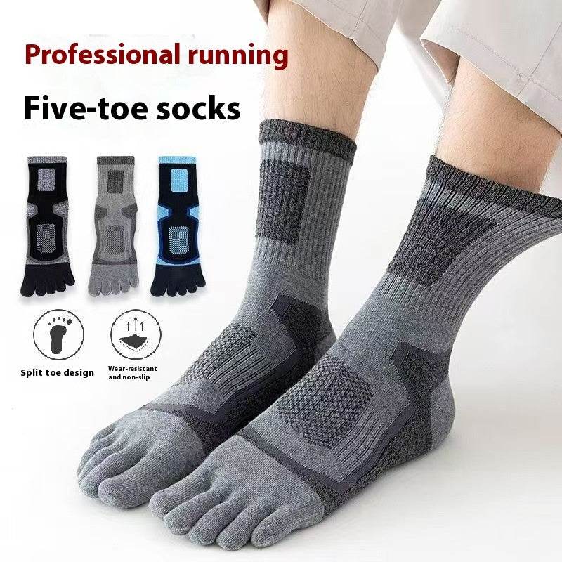 Buycenter Men's Sports Cotton Socks - Sweat-Absorbent & Antibacterial - Buy Center US