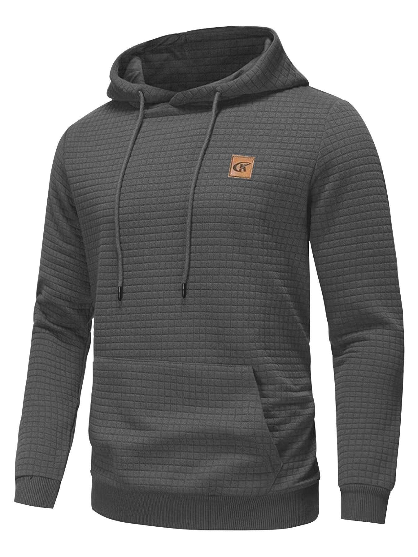 Buycenter Casual Hooded Sweatshirt Jacket - Loose Fit, Long Sleeve Style - Buy Center US
