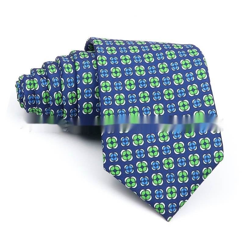 Buycenter Men's Printed Polyester Tie - Stylish Workplace Bow Tie - Buy Center US
