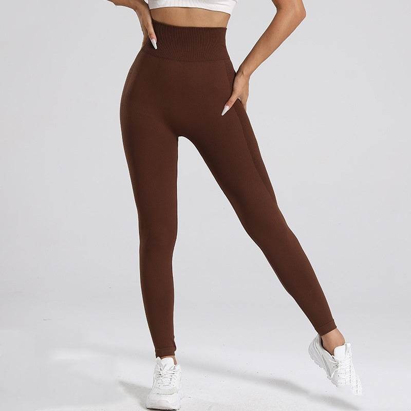 Seamless High Waist Fitness Pants - Yoga & Running Sports for Women - Buy Center US