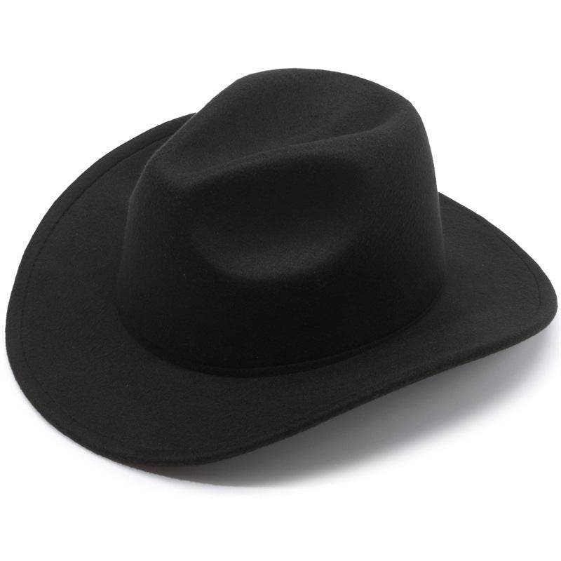 Woolen Cowboy Hat for Men & Women - Adjustable Ethnic Style Summer Accessory - Buy Center US