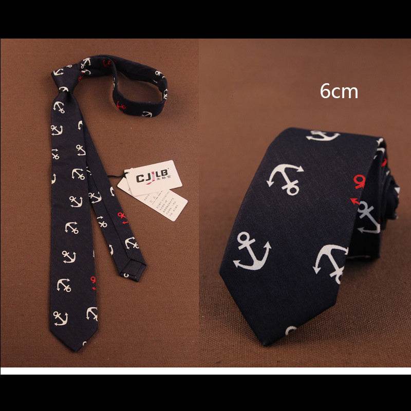 Buycenter Korean Narrow Tide Tie - Casual Fashion, Adjustable Length - Buy Center US