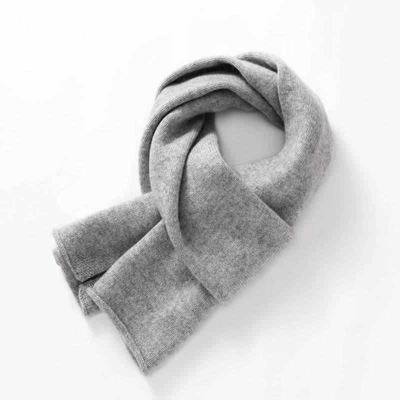 Buycenter Cashmere Scarf - Warm Wool Scarf for Men & Women, 150x26 cm - Buy Center US