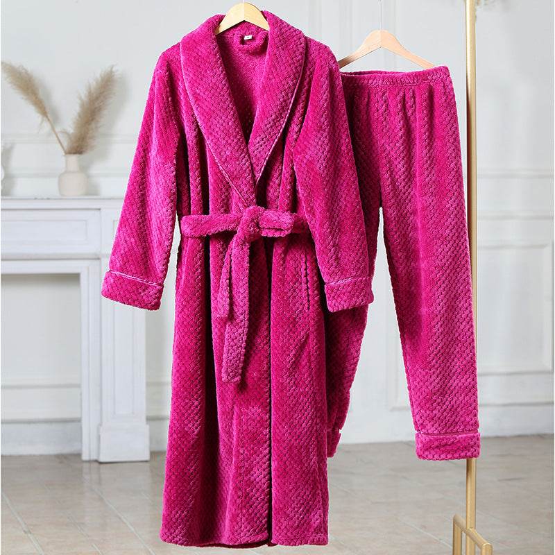 Buycenter Flannel Thermal Pajamas - Comfortable, Casual Sleepwear for Women - Buy Center US