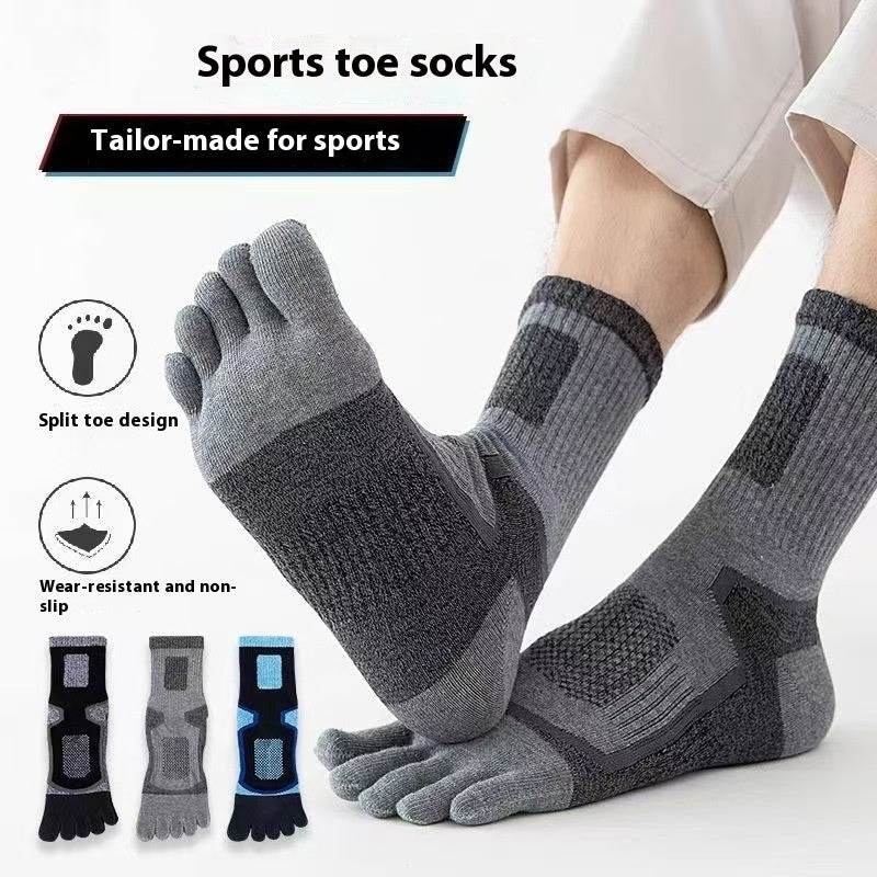 Buycenter Men's Sports Cotton Socks - Sweat-Absorbent & Antibacterial - Buy Center US